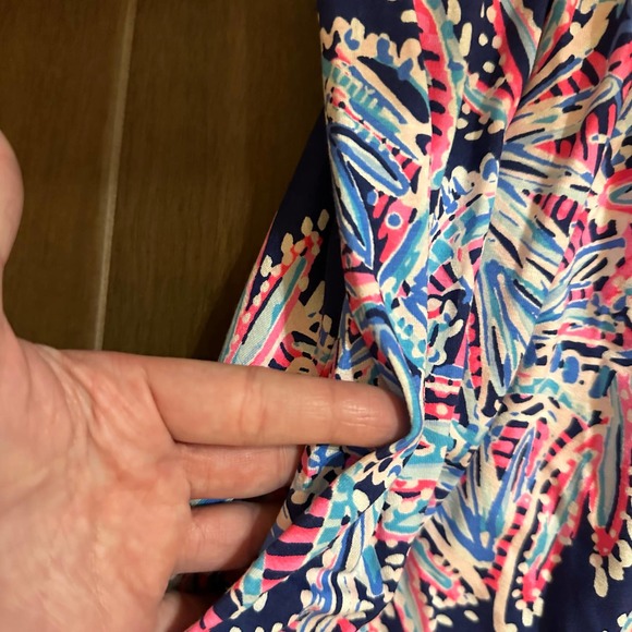 NWT Lilly Pulitzer Maui Miss Shell Blue Oyster Bay Sleeveless Maxi Dress 10 - Picture 17 of 17